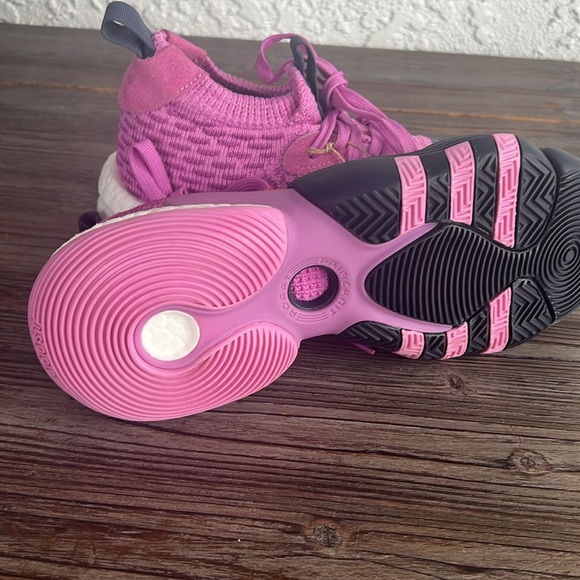 Adidas Trae Young 2.0 Stratosphere Boost Basketball Shoes Pink Size 7 - Picture 5 of 10